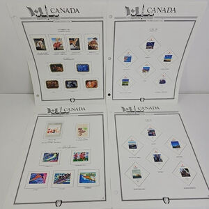 Stamps Canada Collection Will Jackman Jos Montferrand Laura Secord Jerry Potts